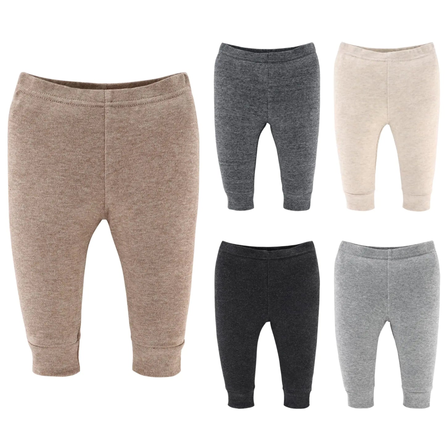 The Peanutshell Baby Pants Boy Girl Unisex Baby Clothes Newborn to 24 Month Infant Joggers Bottoms Clothing (US Age 9 Months 12 Months Neutrals)